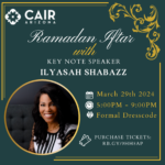 CAIR-AZ Ramadan Iftaar with Dr. Ilyasah Shabazz