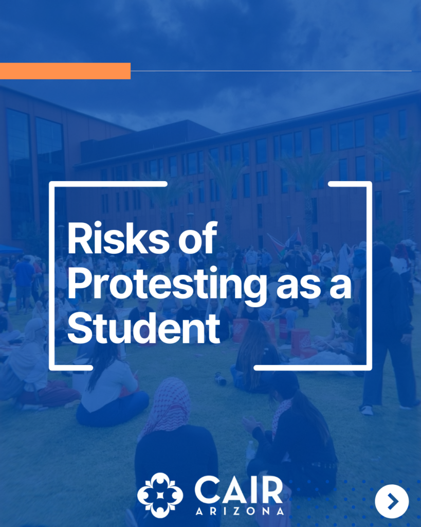 Risks of Protesting as a Student